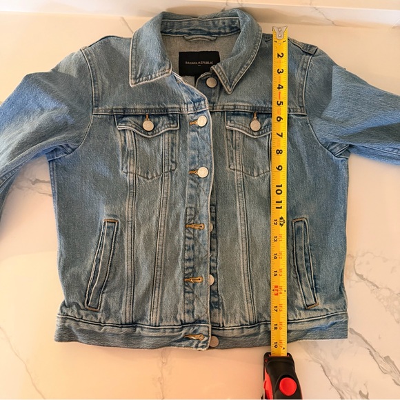 Banana Republic structured denim jacket - Picture 4 of 4